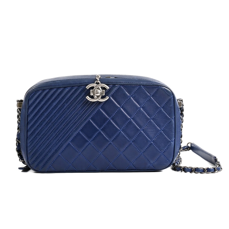 【中古B品】  シャネル ボーイシャネルチェーンショルダーバッグ ボーイシャネル A92656 ラムスキン 元町本店