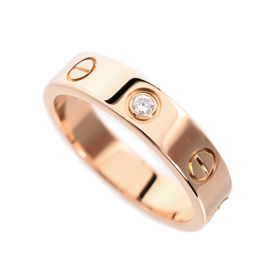 【中古A品】  カルティエ ミニラブリング  B4050749 K18ピンクゴールド THE YOKOHAMA FRONT