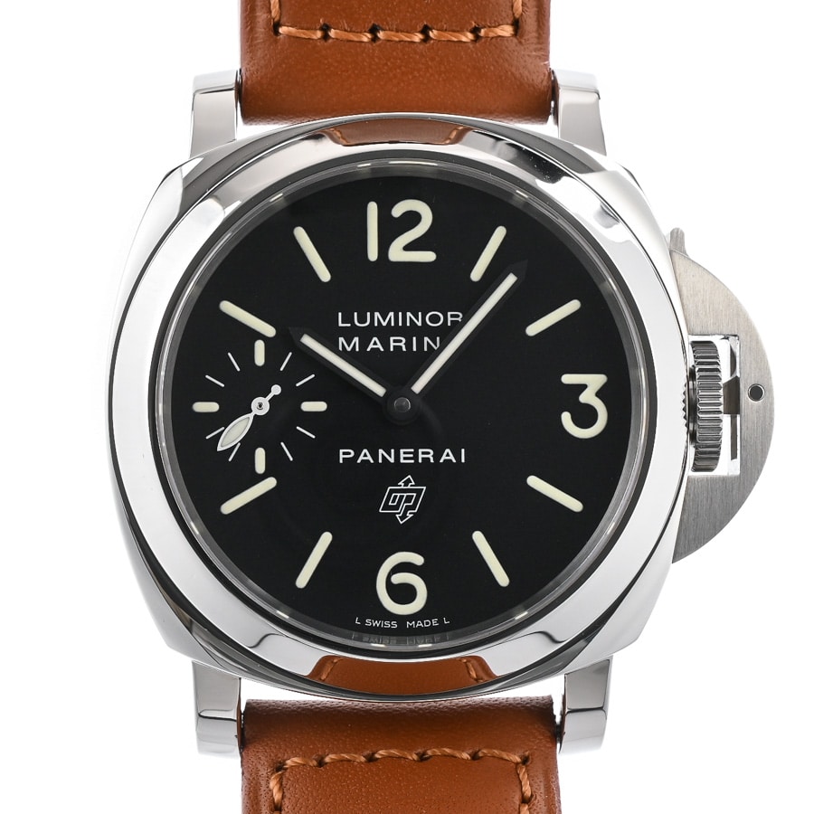 【中古A品】  パネライ ルミノール マリーナ ロゴ  PAM00005 ステンレス 銀座