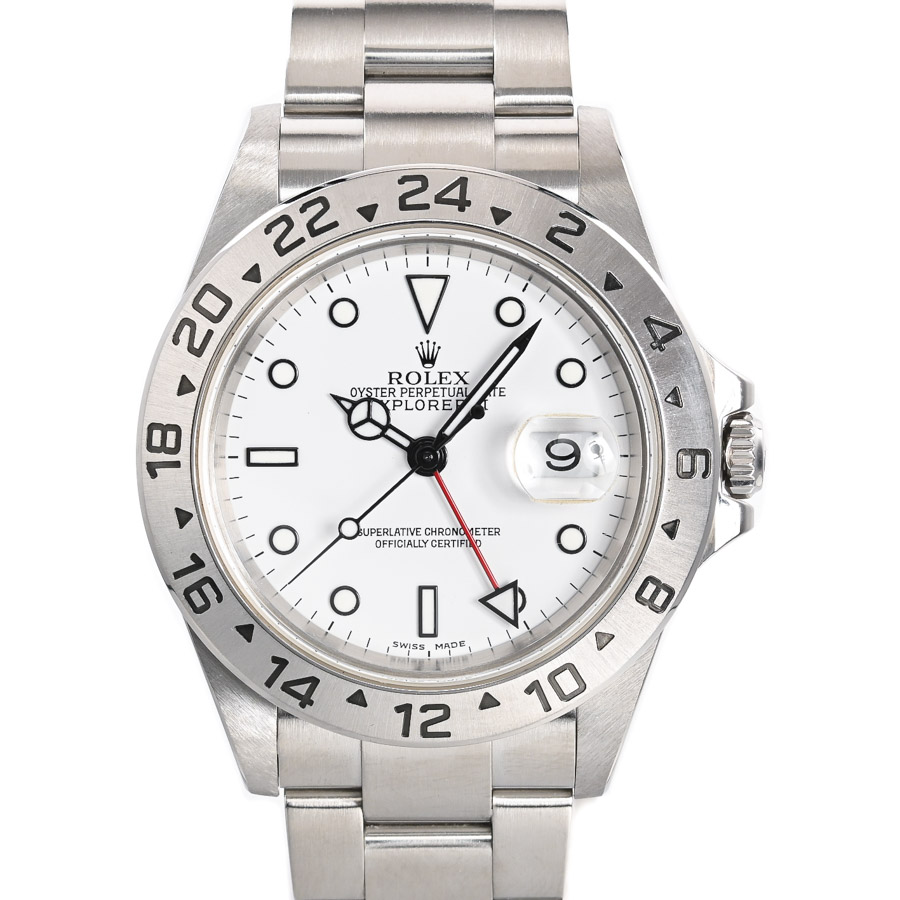 【中古A品】  ロレックス エクスプローラー2  16570T ステンレス 元町本店