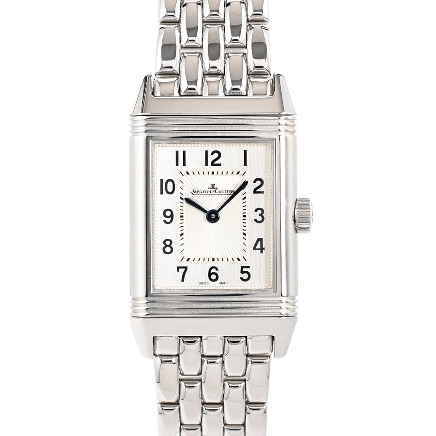 【中古A品】  ジャガールクルト レベルソ クラシック モノフェイス  Q2608140 ステンレス 銀座