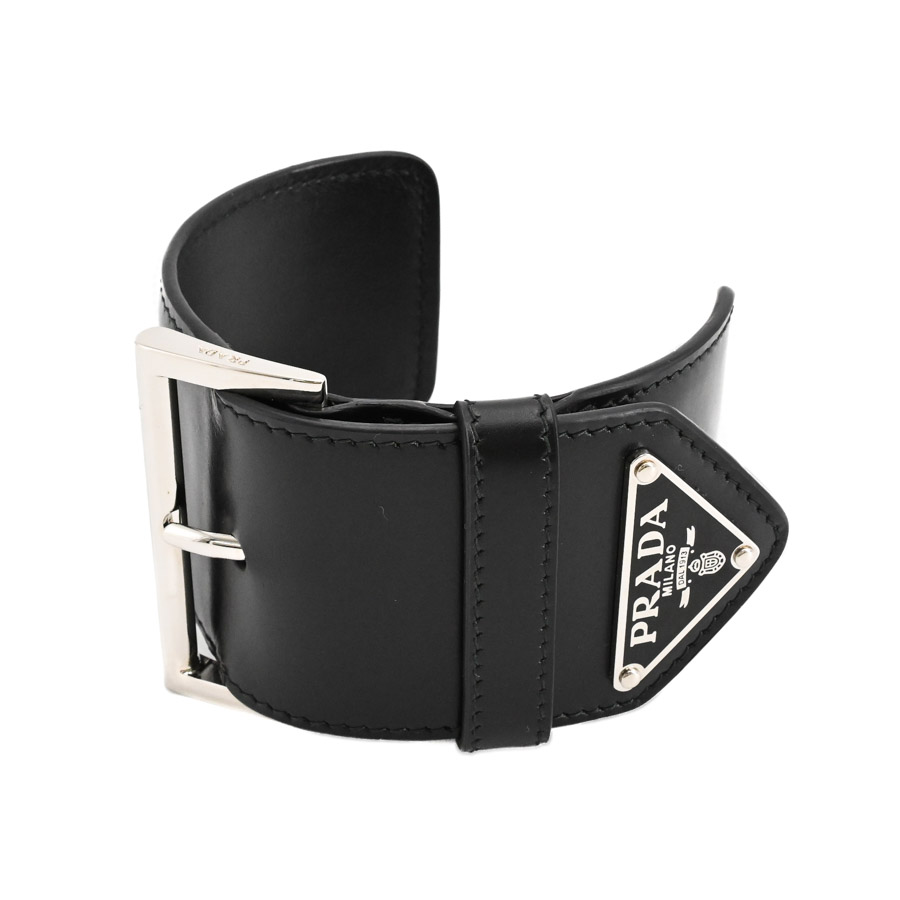 【中古A品】  プラダ アームバングル  1IB404 カーフ 新宿歌舞伎町店