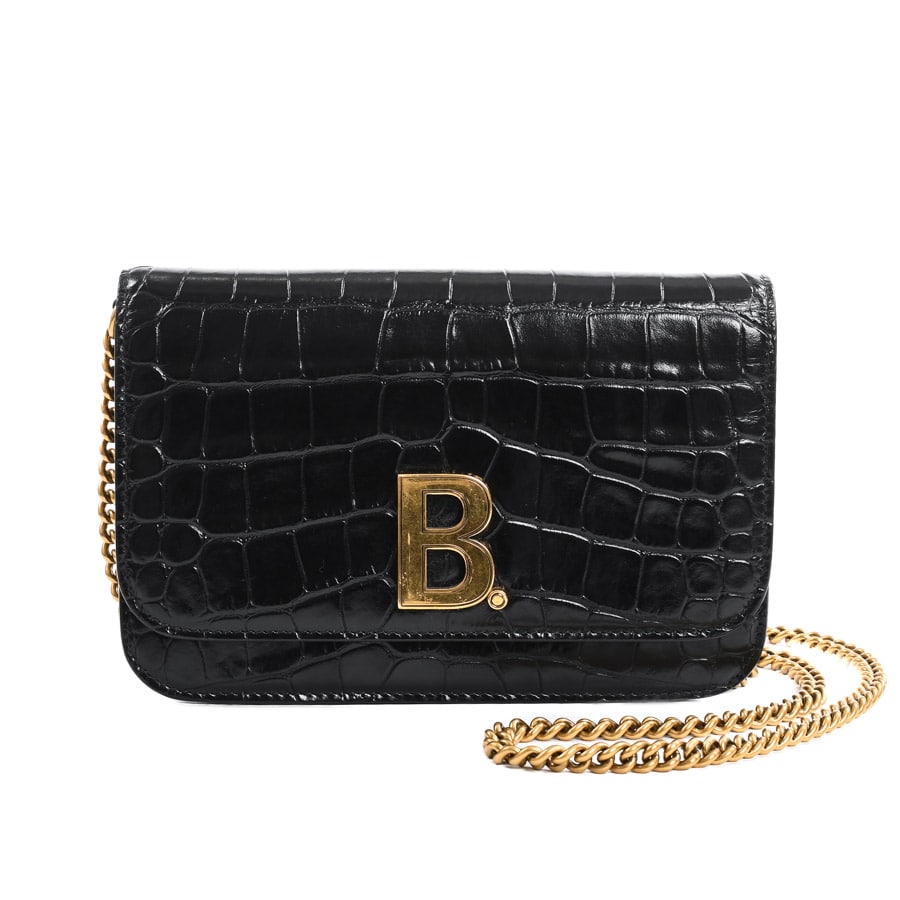 【中古AB品】  バレンシアガ B.スモールウォレット  593615 カタオシレザー 横浜関内店