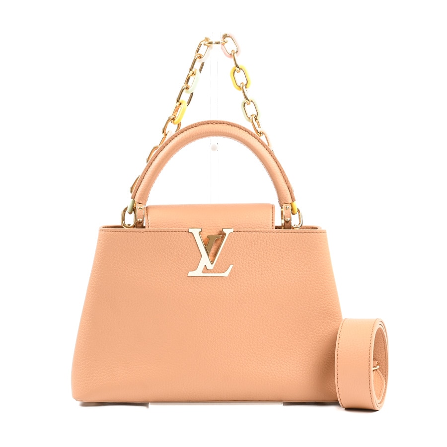 【中古A品】  ルイヴィトン カプシーヌMM  M21652 型押しレザー 横浜関内店