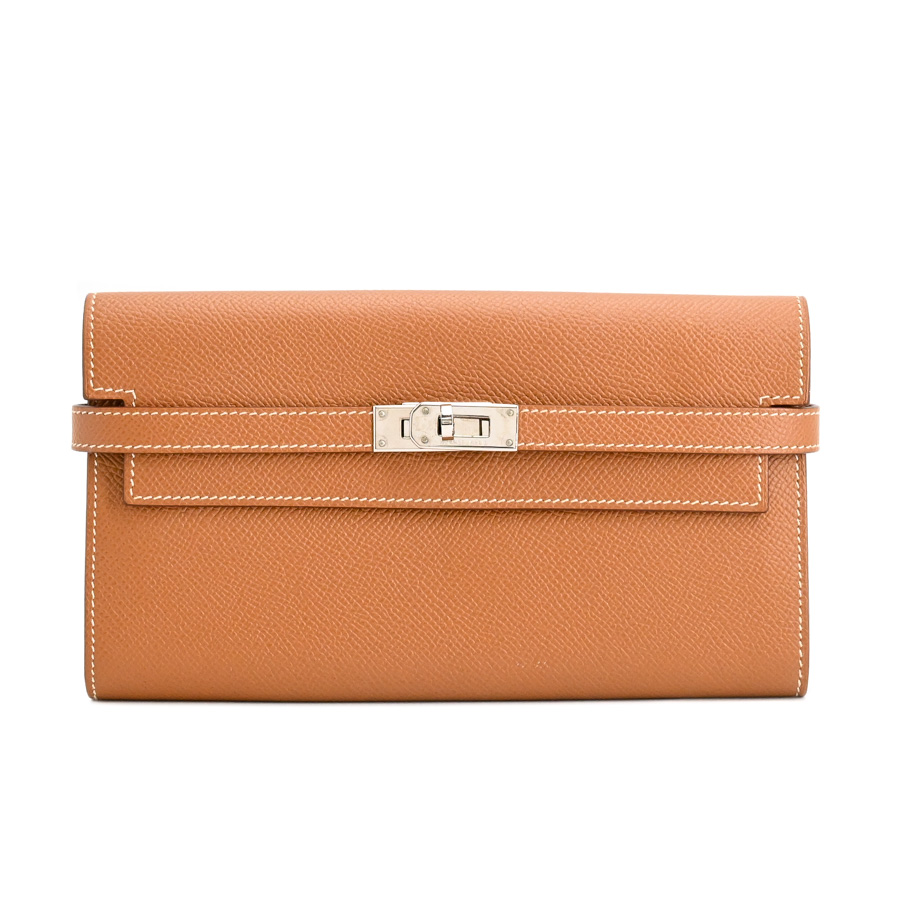 【中古AB品】  エルメス ケリーウォレットロング   ヴォーエプソン 横浜関内店