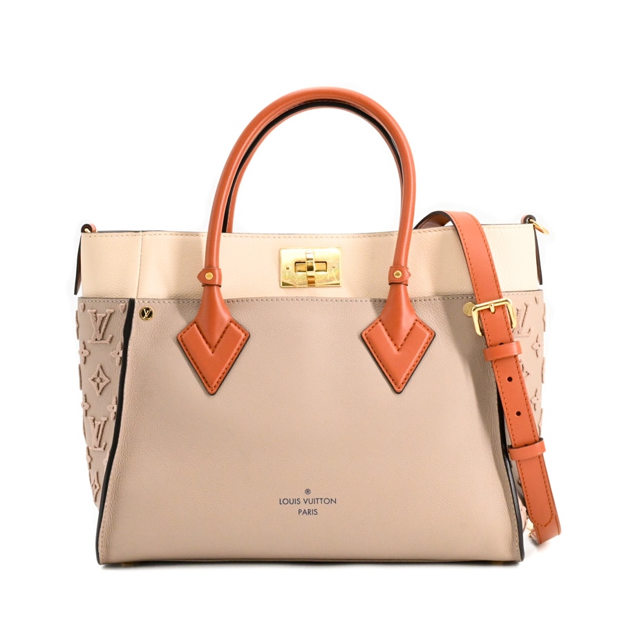 【中古A品】  ルイヴィトン オンマイサイドMM  M53825 型押しレザー 元町本店