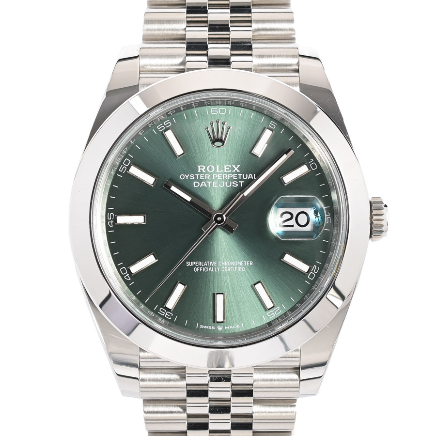 【中古A品】  ロレックス デイトジャスト41  126300/J ステンレス 元町本店