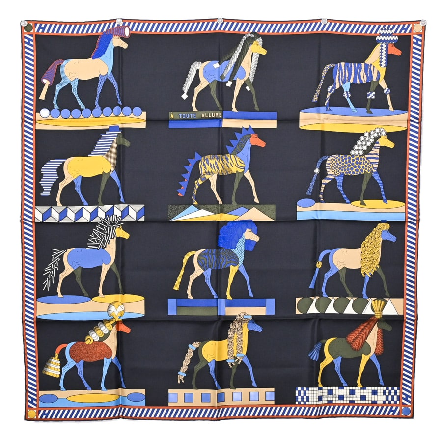 【新品】  エルメス カレ90   シルク 新宿歌舞伎町店