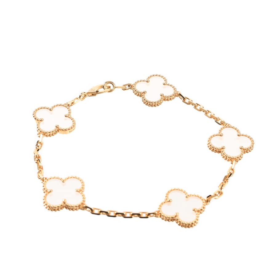 【中古A品】  ヴァンクリーフアーペル ヴィンテージアルハンブラ  VCARP39D00 K18イエローゴールド THE YOKOHAMA FRONT