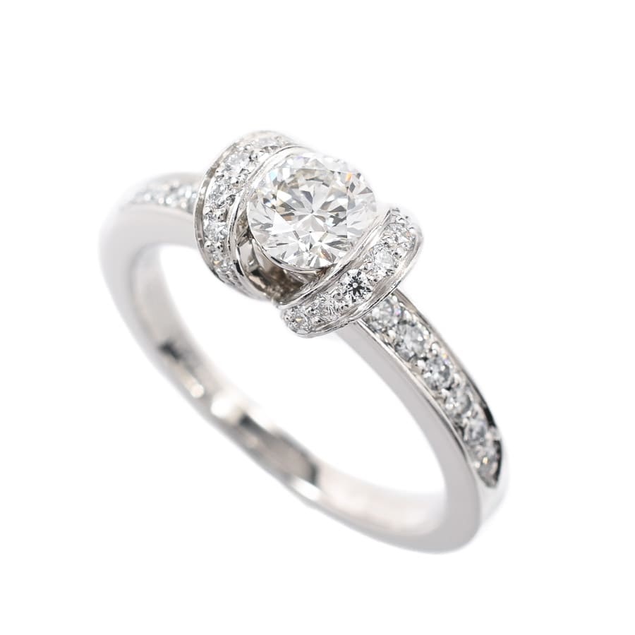 【中古A品】  ティファニー リボン   Pt950 新宿歌舞伎町店