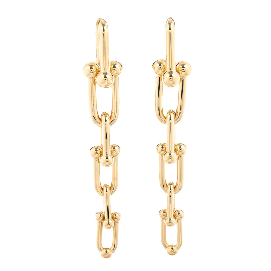 【中古A品】  ティファニー ハードウェア グラジュエイテッドリンク   K18イエローゴールド 新宿歌舞伎町店