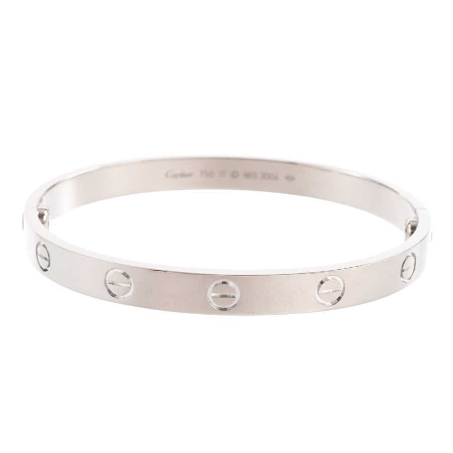 【中古A品】  カルティエ ラブブレス  B6067617 K18ホワイトゴールド 新宿歌舞伎町店