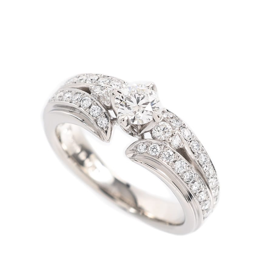 【中古A品】  ポーラ ダイヤ リング   Pt900 元町本店