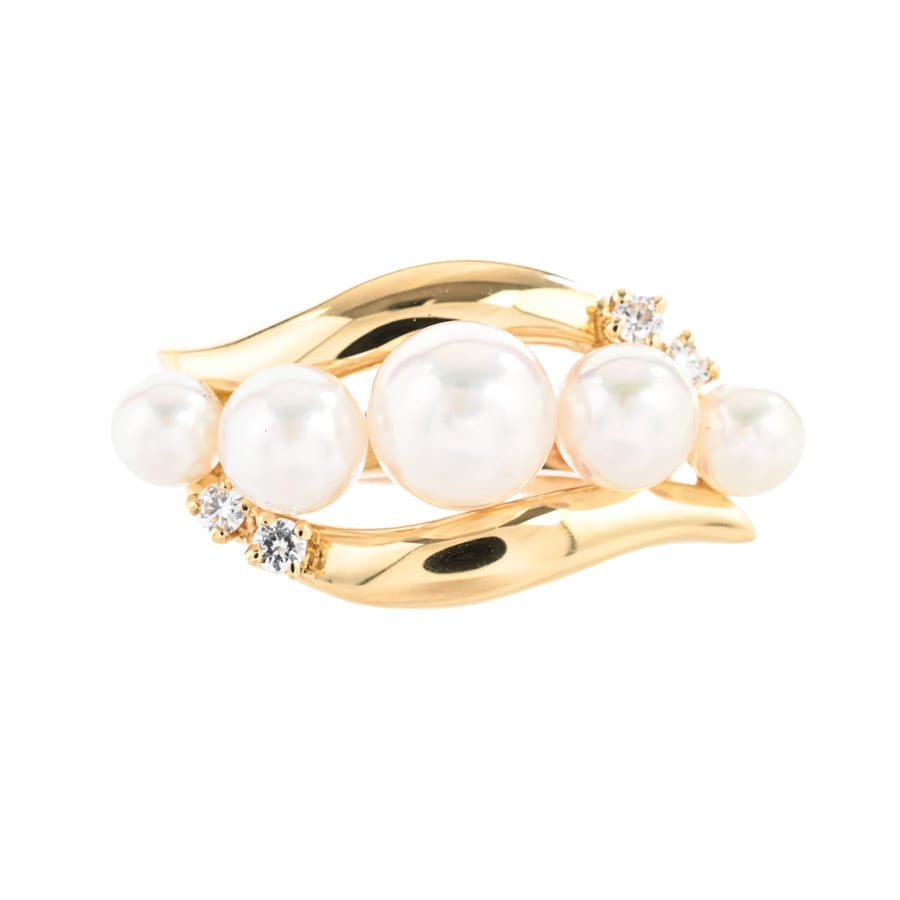 【中古A品】  ミキモト ショートナー   K18イエローゴールド 元町本店