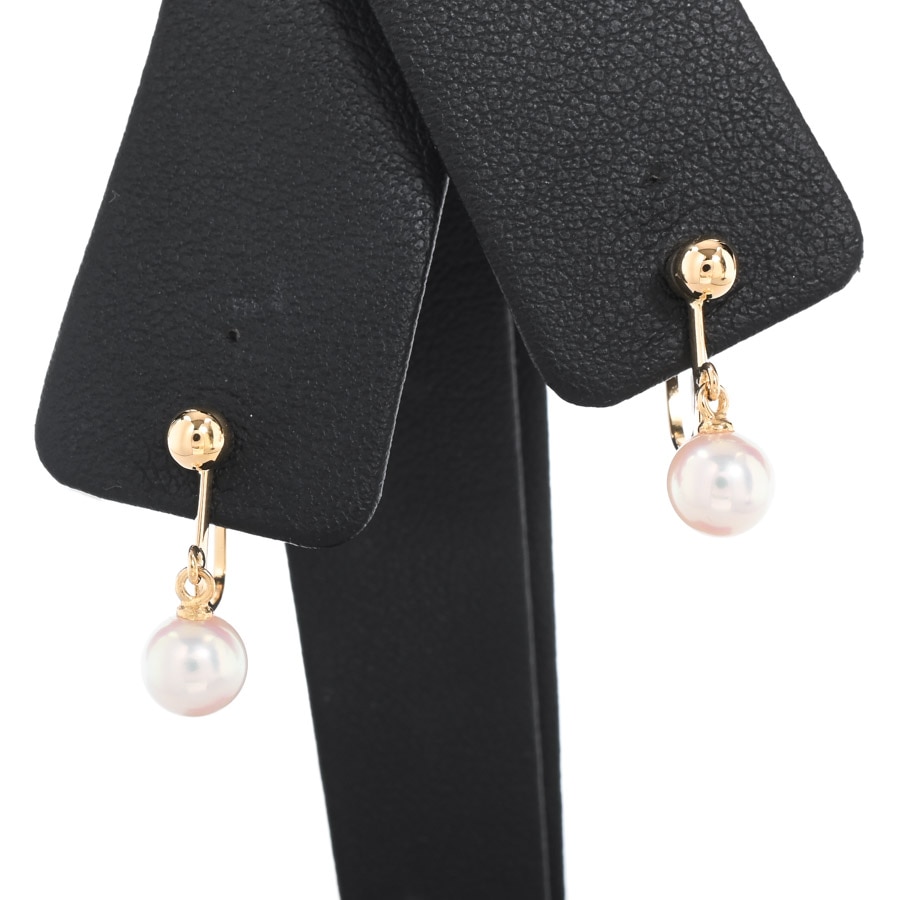 【中古A品】  タサキ パール イヤリング   K18イエローゴールド 横浜関内店