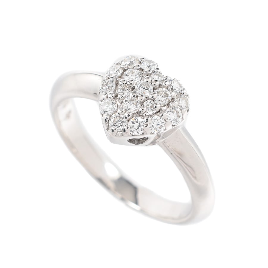 【中古A品】  ポンテヴェキオ ダイヤ リング   K18ホワイトゴールド 横浜関内店