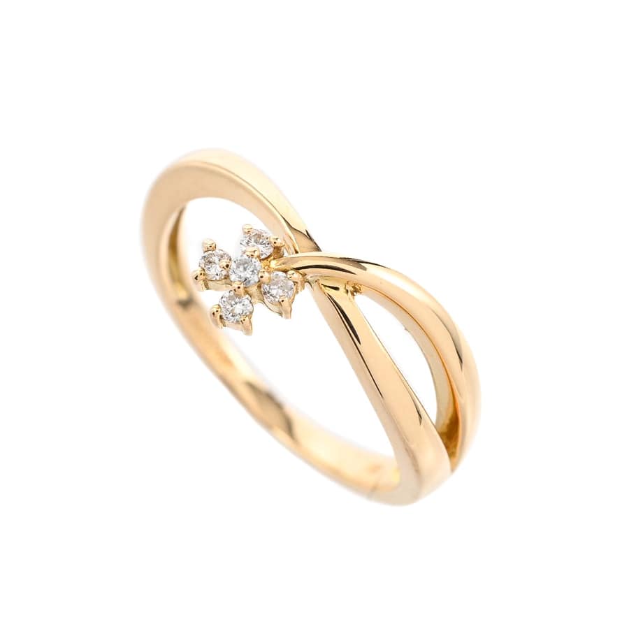 【中古A品】  ヴァンドーム ダイヤ リング   K18イエローゴールド 新宿歌舞伎町店