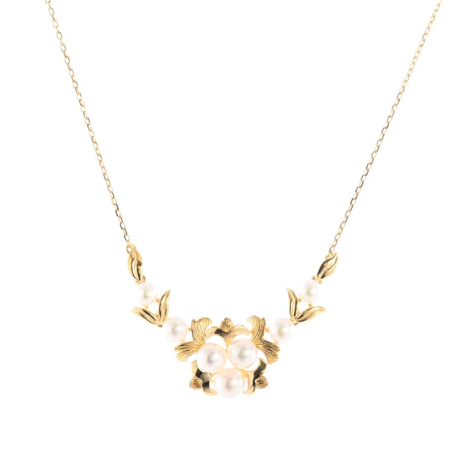 【中古A品】  ミキモト パール ネックレス   K18イエローゴールド(K18YG) 横浜関内店