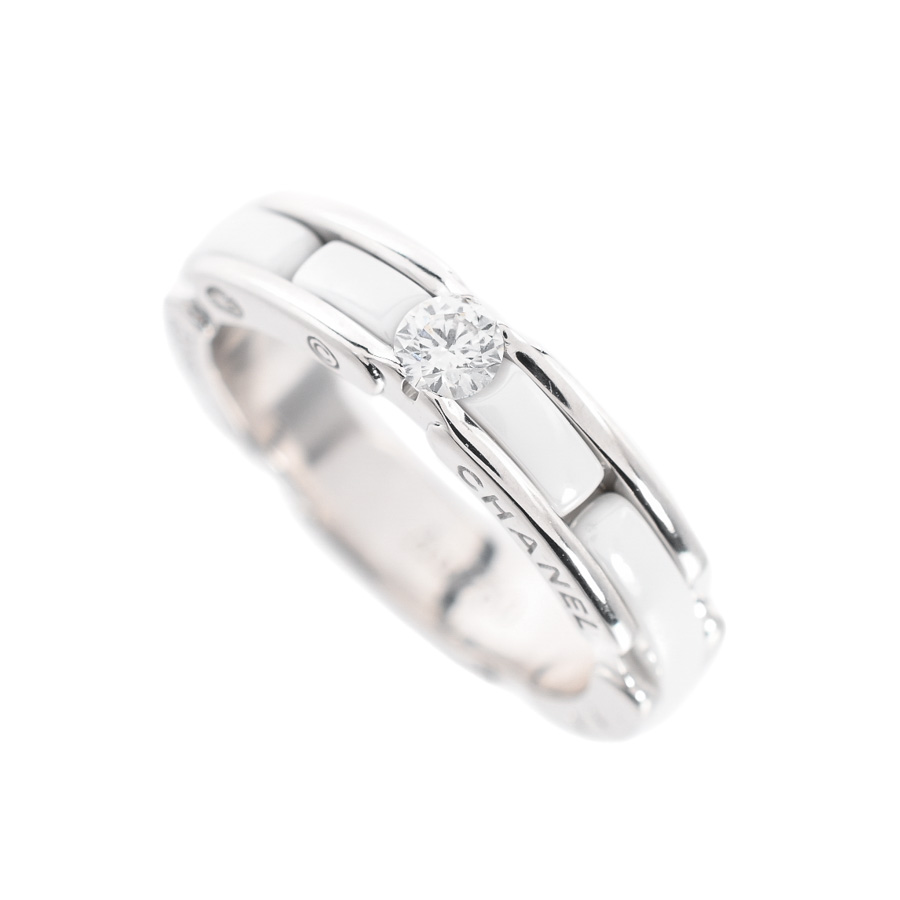 【中古A品】  シャネル ウルトラ   K18ホワイトゴールド/セラミック(K18WG/セラミック) 銀座