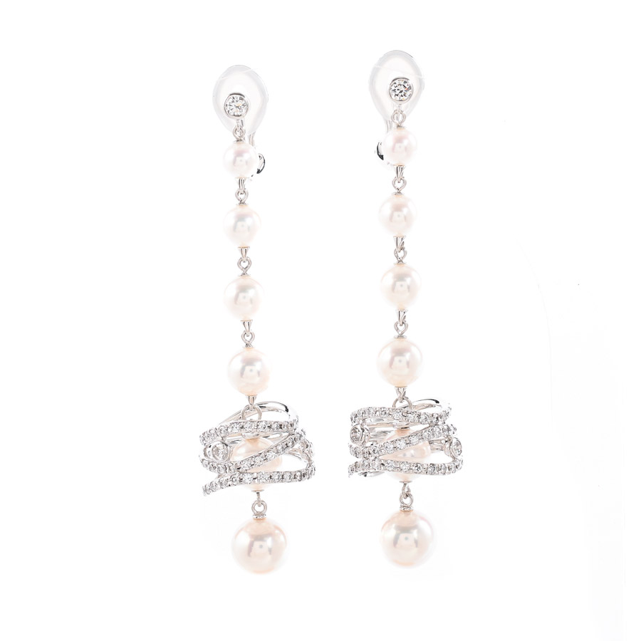 【中古A品】  ミキモト A World of Creativity   K18ホワイトゴールド(K18WG) 横浜関内店