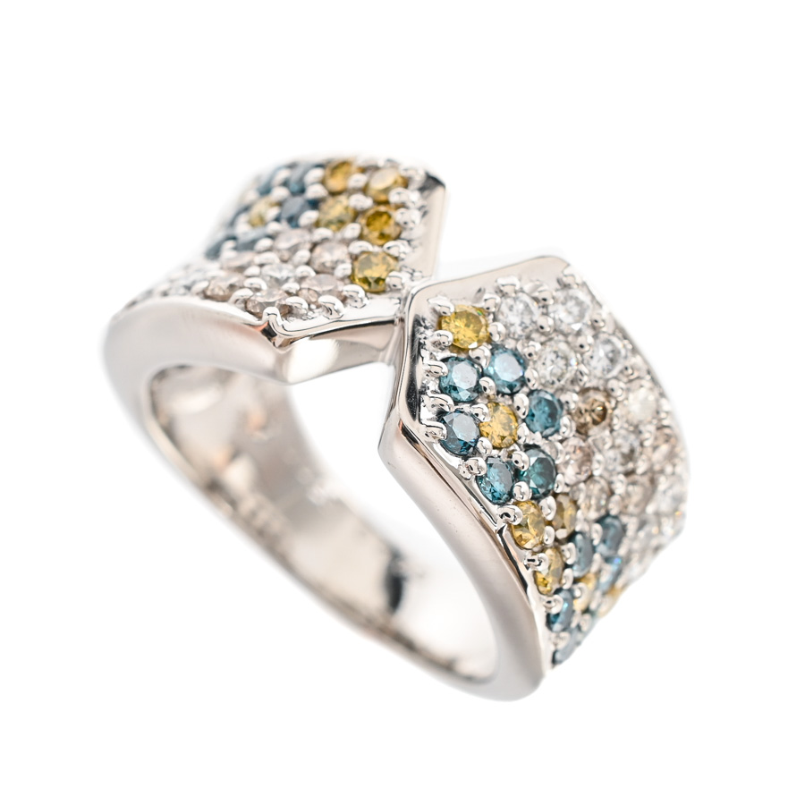 【中古A品】  ノンブランドジュエリー ダイヤ リング   プラチナ850 元町本店