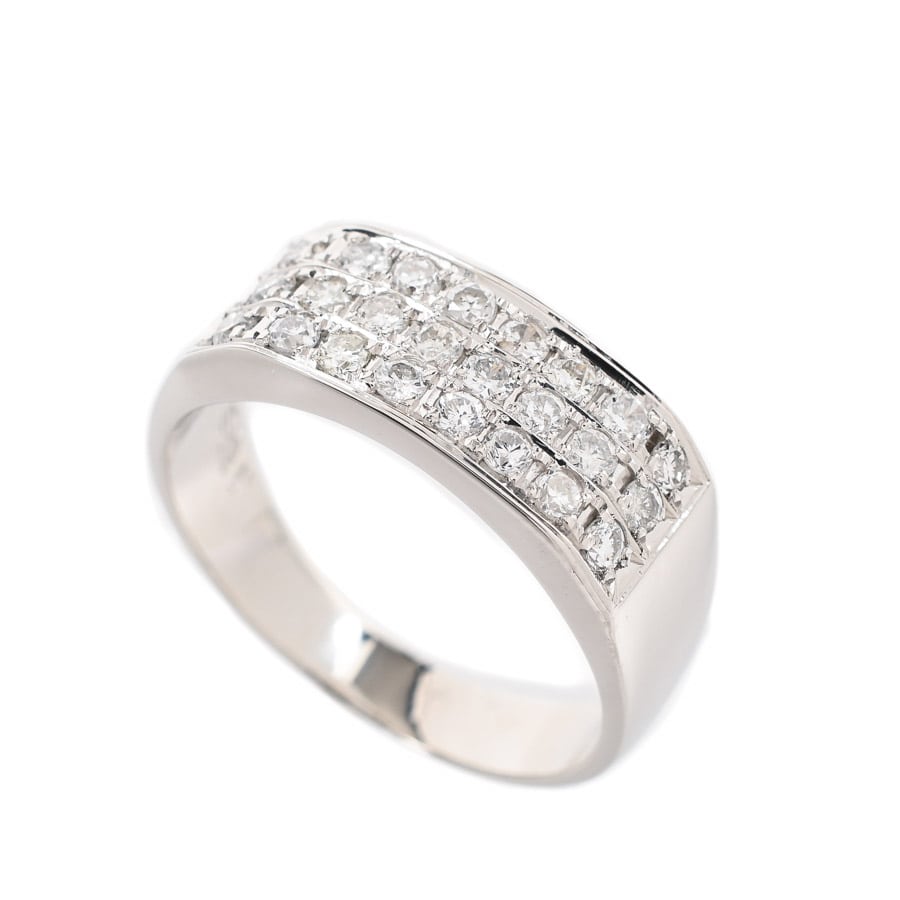 【中古A品】  ノンブランドジュエリー ダイヤ リング   プラチナ900 元町本店