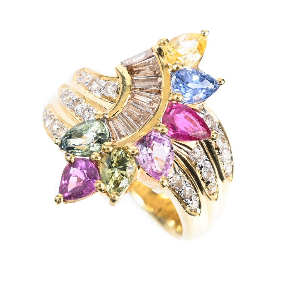 【中古A品】  ノンブランドジュエリー ソノ他 リング   K18YG 横浜関内店