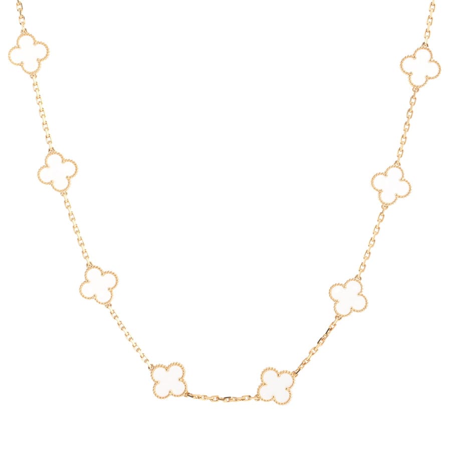 【中古A品】  ヴァンクリーフアーペル ヴィンテージアルハンブラ  VCARP39C00 K18イエローゴールド THE YOKOHAMA FRONT