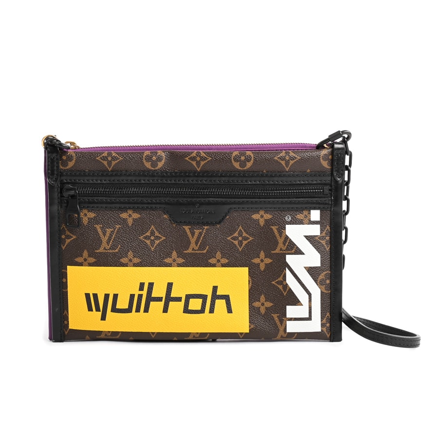 【中古A品】  ルイヴィトン フラットメッセンジャー モノグラムデニム M44641  新宿歌舞伎町店