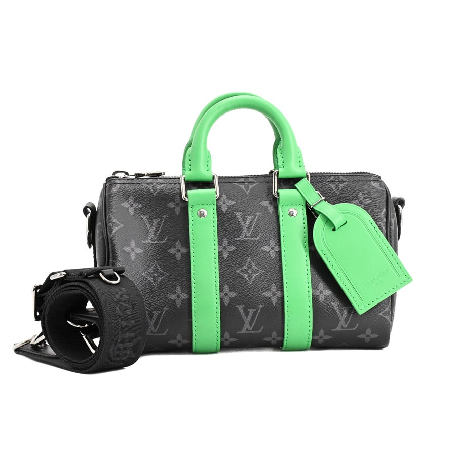 【中古A品】  ルイヴィトン キーポルバンドリエール25 モノグラムエクリプス M25885  横浜関内店