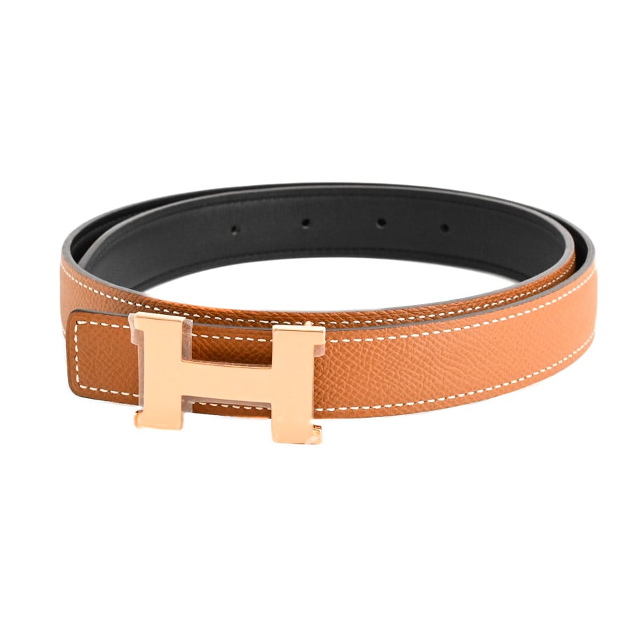 【中古SA品】  エルメス ミニコンスタンスベルト   ヴォーエプソン 横浜関内店