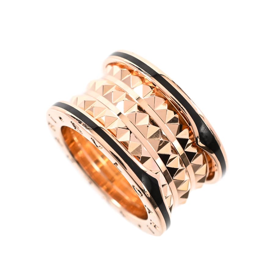 【中古A品】  ブルガリ BZERO1 ロック  357955 K18ピンクゴールド/セラミック(K18PG/セラミック) THE YOKOHAMA FRONT