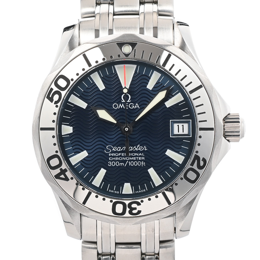 【中古A品】  オメガ シーマスター ジャックマイヨール  2554-80 ステンレス 元町本店