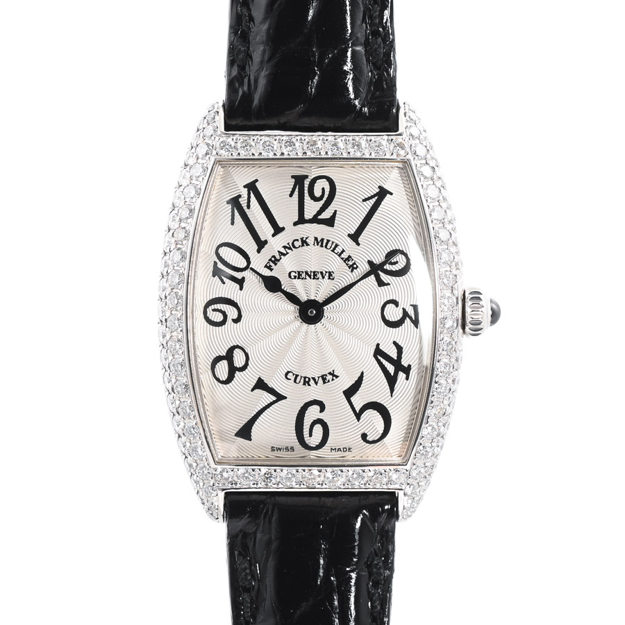 【中古A品】  フランクミュラー トノーカーベックス ダイヤベゼル  1752QZD ステンレス 元町本店