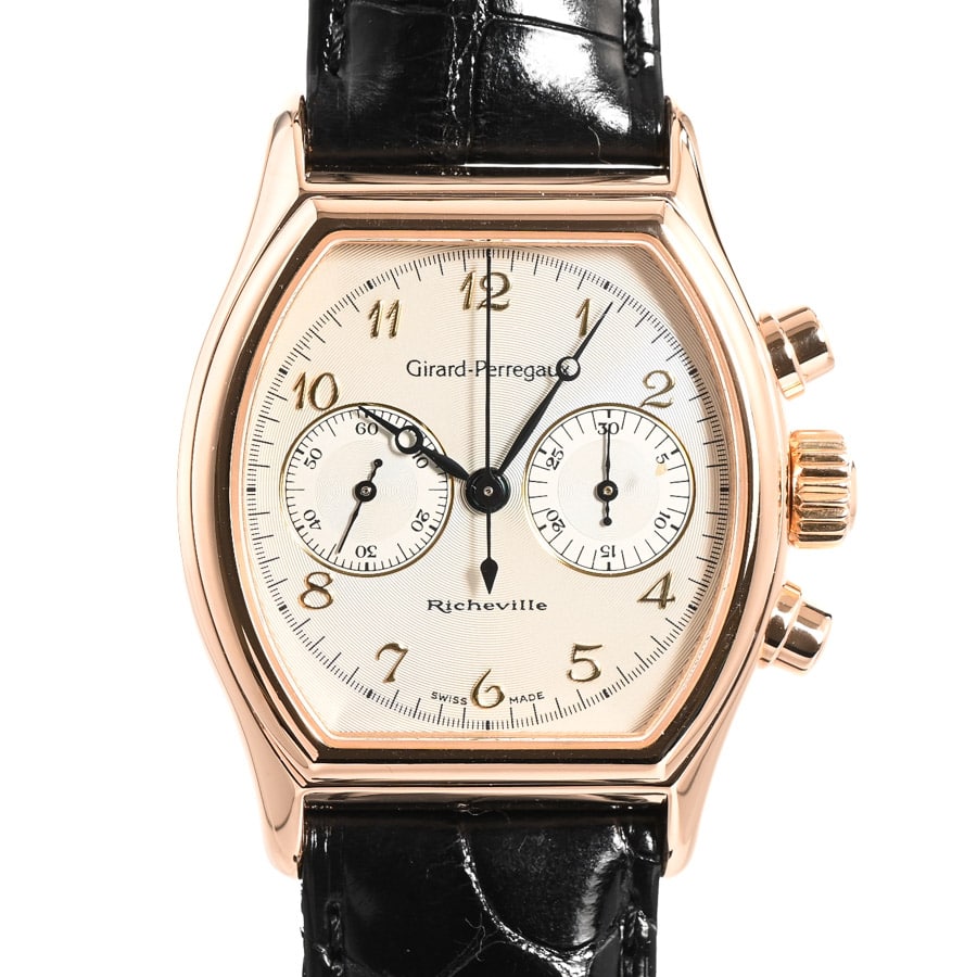 【中古A品】  ジラールペルゴ リシュヴィル  2710 イエローゴールド 銀座