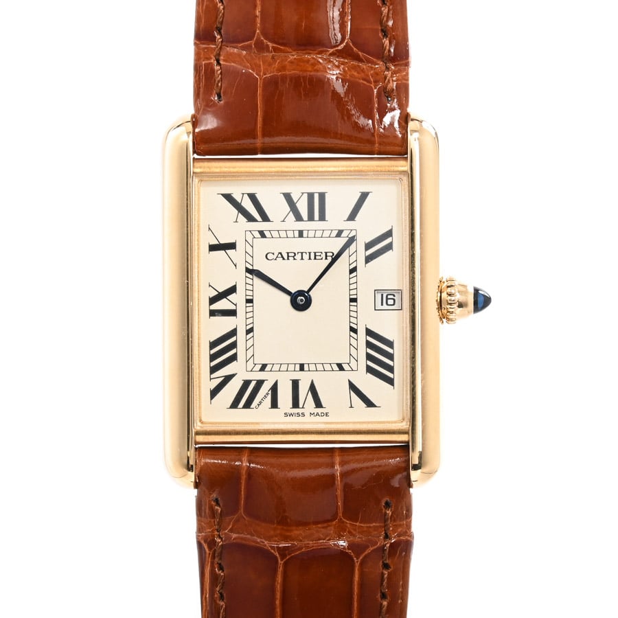 【中古A品】  カルティエ タンクルイLM  W1529756 イエローゴールド 元町本店