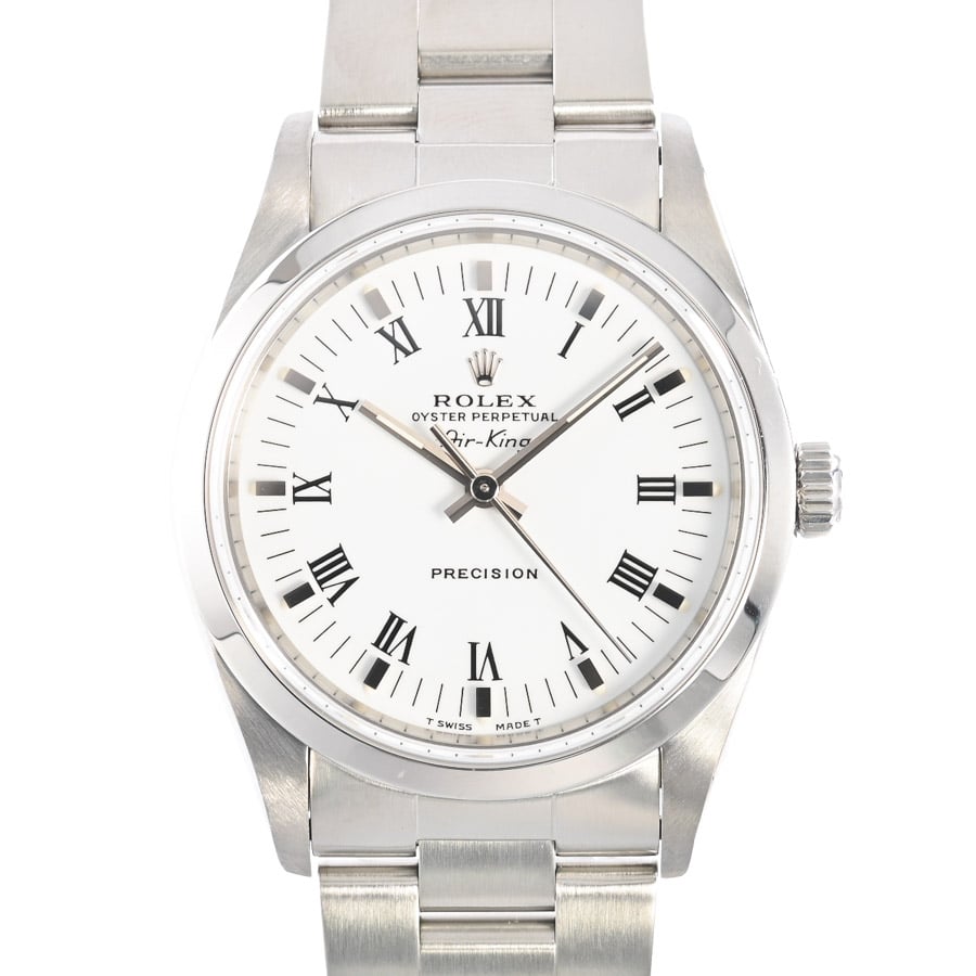 【中古A品】  ロレックス エアキング  14000 ステンレス 銀座
