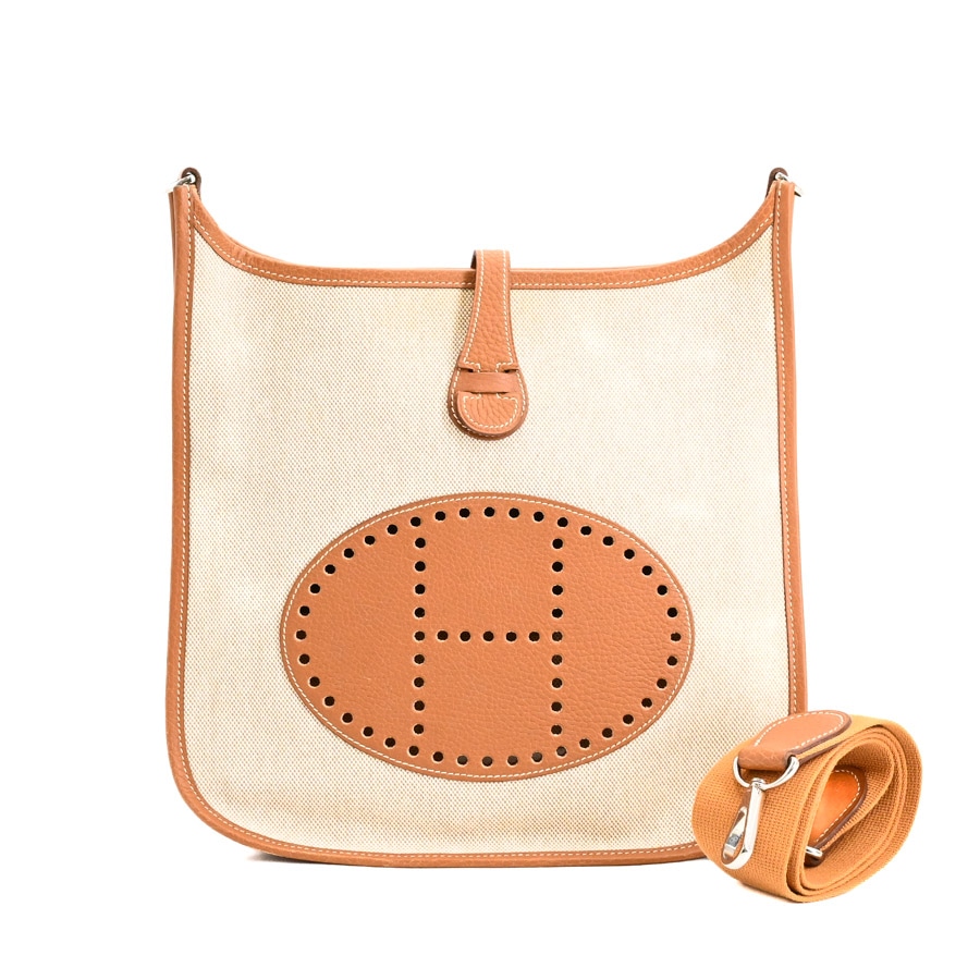 【中古A品】  エルメス エブリンPM   トワルアッシュ 新宿歌舞伎町店