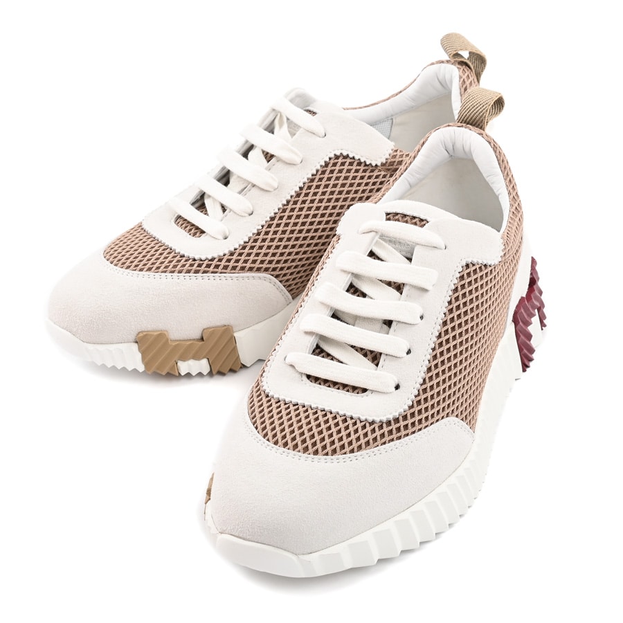 【中古SA品】  エルメス スニーカーバウンシング   メッシュ 元町本店