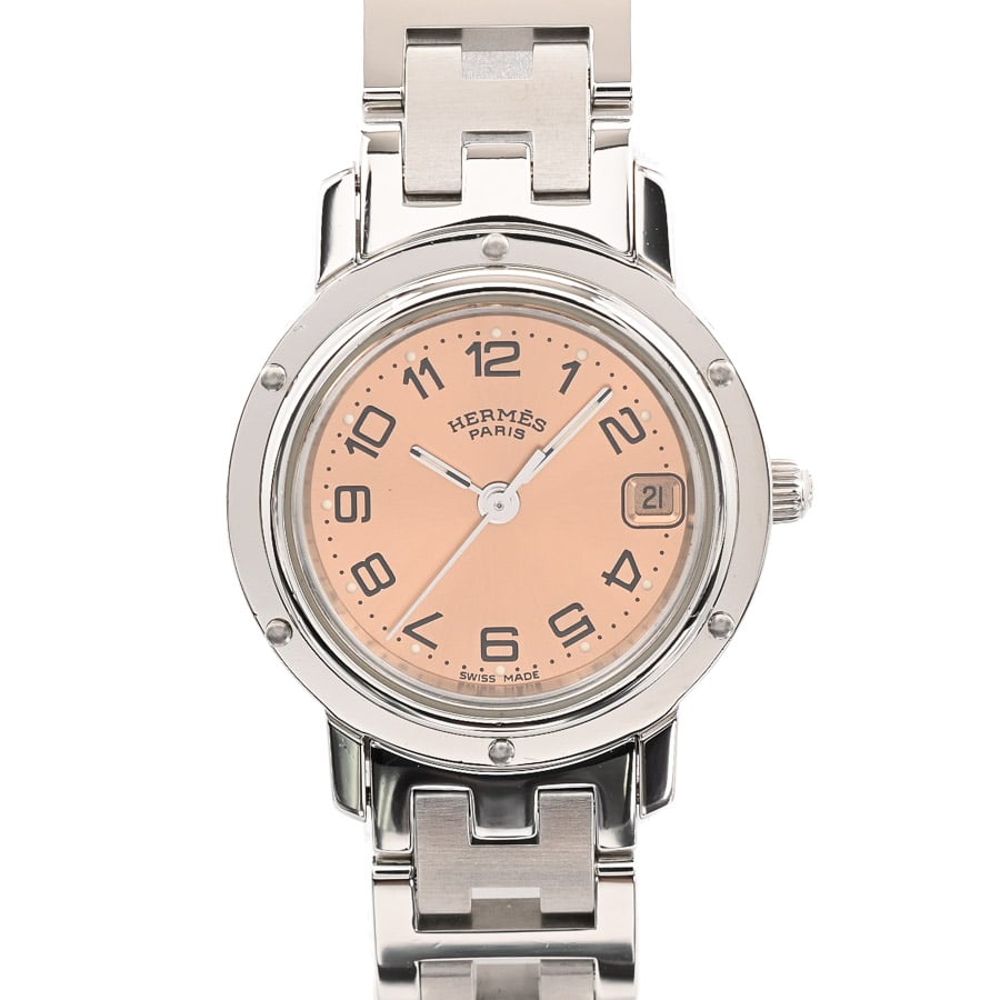 【中古A品】  エルメス クリッパー  CL4.210 ステンレス SHIBUYA