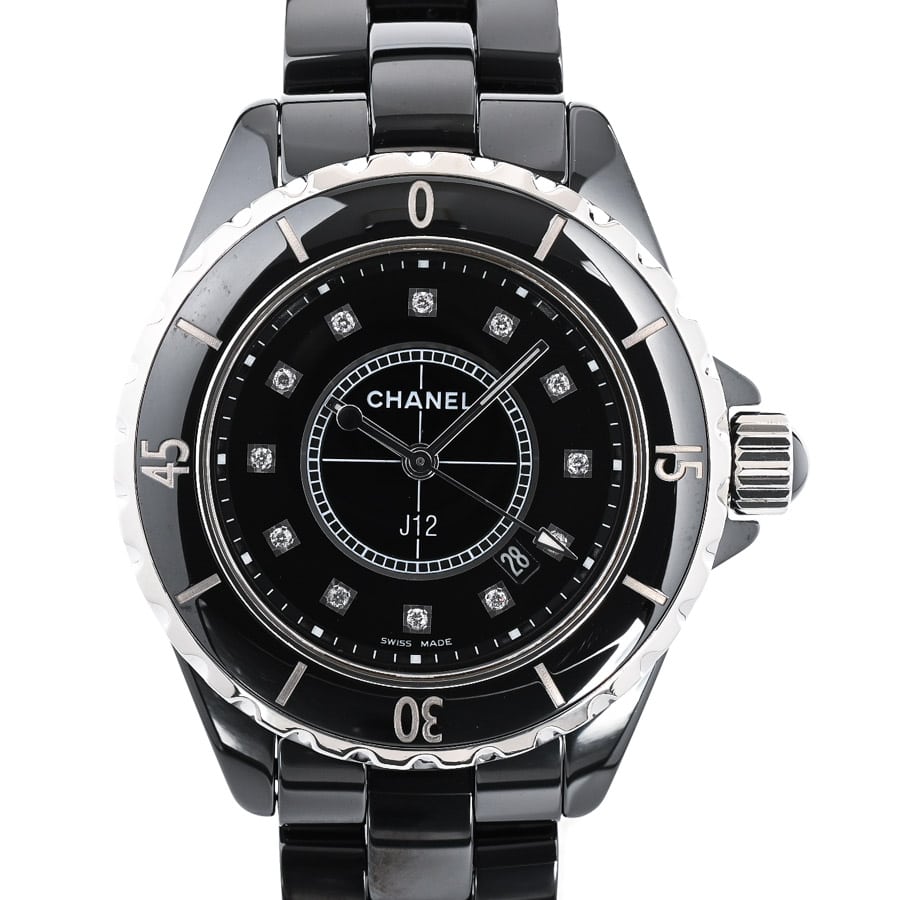 【中古A品】  シャネル J12 33mm  H1625 セラミック SHIBUYA