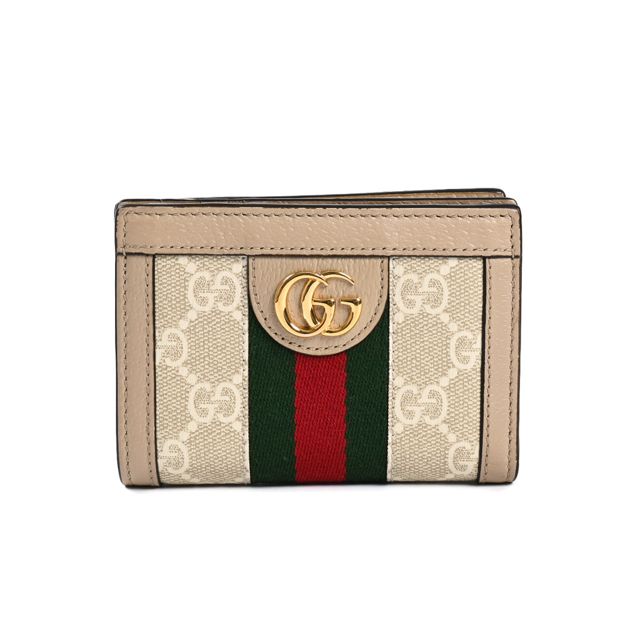 【中古A品】  グッチ オフィディアスモールウォレット オフィディア 813296 GGスプリーム 横浜関内店