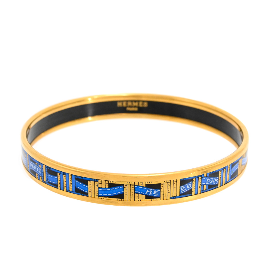 【中古AB品】  エルメス エマイユPM   ゴールドメッキ 横浜関内店