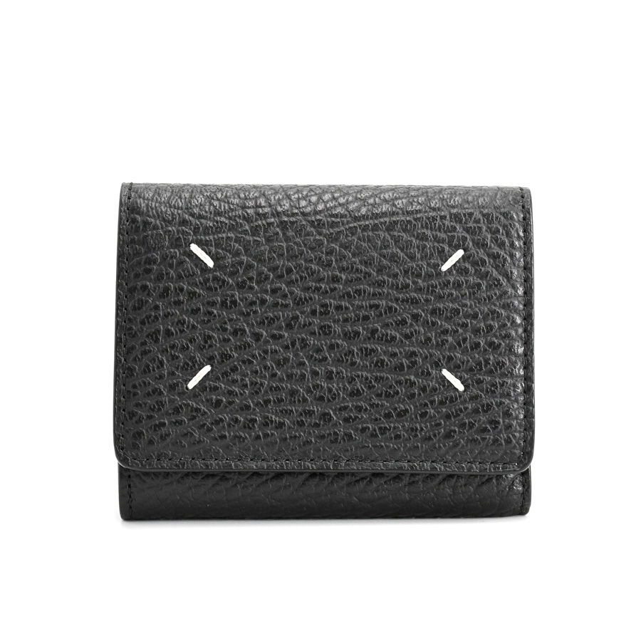 【中古SA品】  メゾンマルジェラ 4ステッチ3つ折りウォレット  SA3UI0010 カタオシレザー 新宿歌舞伎町店