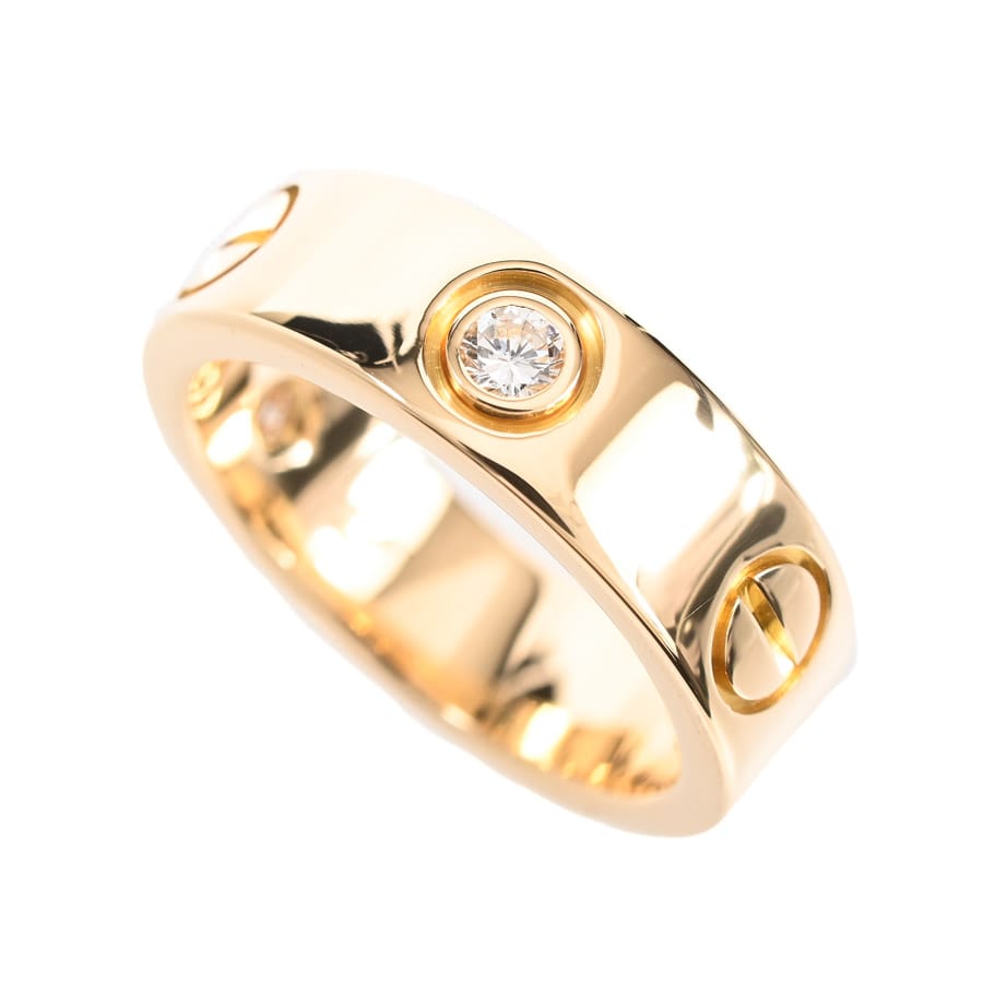 【中古A品】  カルティエ ラブリング  B4032448 K18イエローゴールド 横浜関内店