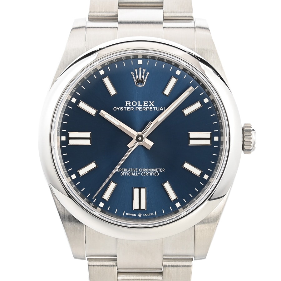 【中古A品】  ロレックス オイスターパーペチュアル41  124300 ステンレス 銀座