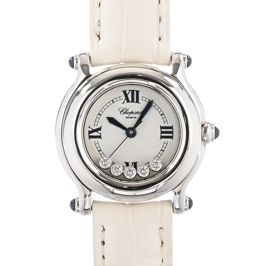 【中古A品】  ショパール ハッピースポーツ  27/8245-23 ステンレス THE YOKOHAMA FRONT