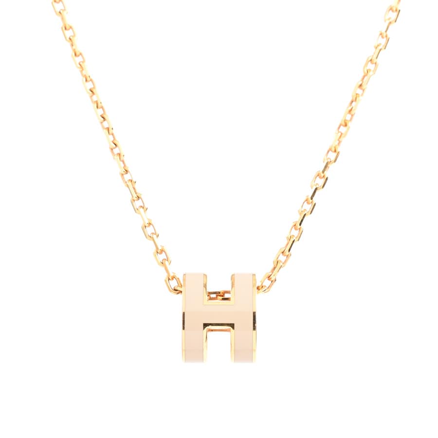 【中古SA品】  エルメス ミニポップH   ゴールドメッキ 元町本店