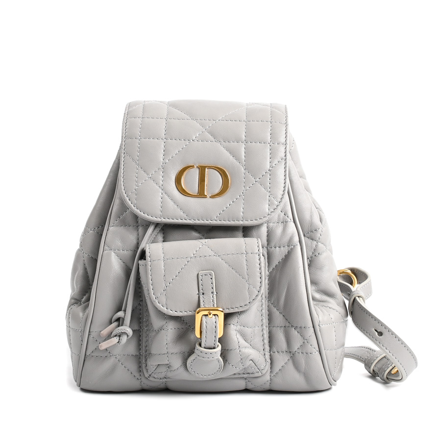 【中古A品】  ディオール カロバックパックスモール  M6302UNOZ_M900 ラムスキン THE YOKOHAMA FRONT