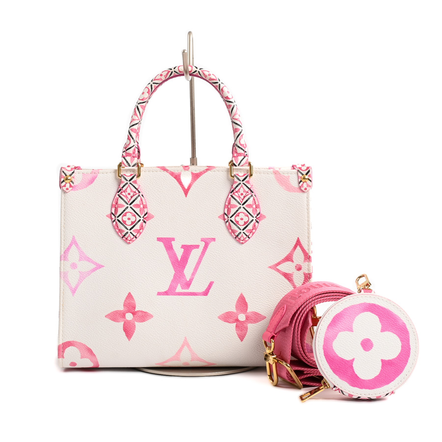 【中古SA品】  ルイヴィトン オンザゴーPM  M22976  THE YOKOHAMA FRONT